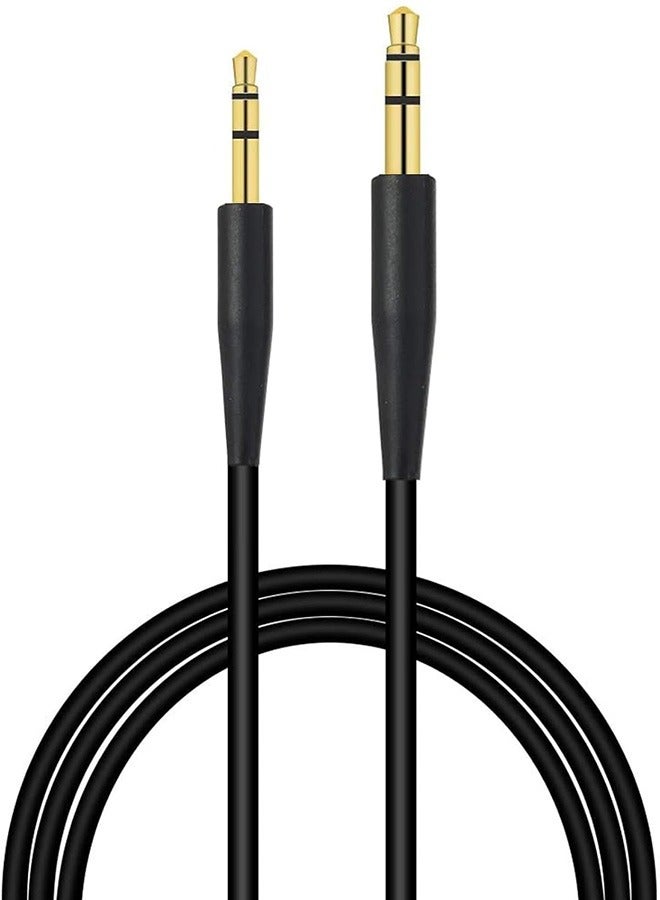 Replacement Stereo Jack Cable Cords 1.5M/5FT for Bose 700 NC700 QuietComfort 45/35/35II, QC45/On-Ear 2/OE2/OE2i/QC25/QC35/QC35 II/Soundlink/SoundTrue Headphones